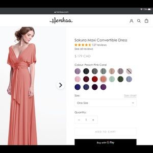 COPY - FAMOUS Sakura Maxi Convertible Dress by He…